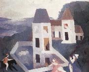 Castle  in the dark Marie Laurencin